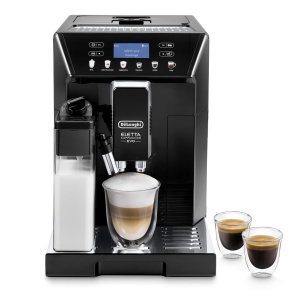 Espressor cafea DeLonghi Eletta Evo ECAM 46.860.B, 380g boabe, negru