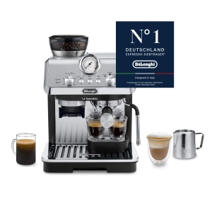 Espressor cafea DeLonghi La Specialista Arte, inox, 3 temperaturi, sistem LatteArt
