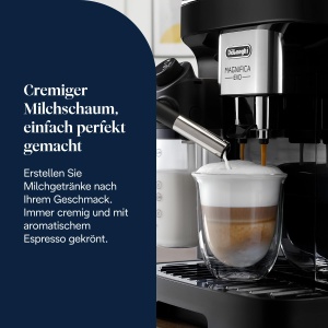 Espressor cafea DeLonghi Magnifica Evo ECAM292.81.B, 7 bauturi, sistem LatteCrema, negru - Img 6
