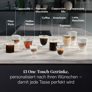 Espressor cafea DeLonghi Magnifica Evo Next, 13 bauturi, touch display, titan - Img 4