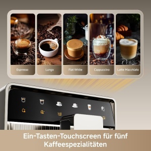 Espressor cafea dreame Ecceluxe Slim, 19 bar, design compact, touchscreen - Img 5