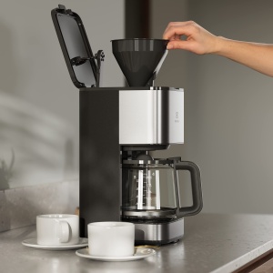Espressor cafea Electrolux Create 3 E3CM1-3ST 1,25 l, 10 cesti, inox - Img 3