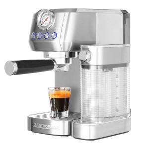 Espressor cafea Gastroback Design Espresso Piccolo Pro M, 20 bar, cu spumare automata
