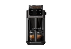 Espressor cafea Grundig KM 9518, 10 cesti, cu mojar integrat