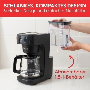 Espressor cafea Instant Infusion Brew, 12 cesti, programabil, cu filtru reutilizabil - Img 6