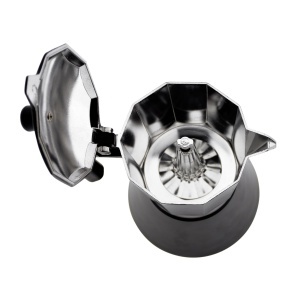 Espressor cafea Jata Hogar CFI12, capacitate 12 cesti, inductie, aluminiu negru - Img 7