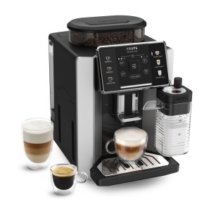 Espressor cafea KRUPS Sensation Milk EA912E, 6 specialitati, tehnologie Milk Maestro
