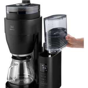 Espressor cafea Melitta AromaFresh Pro X, 10 cesti, 1080W, negrusilver - Img 5