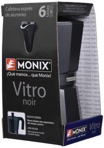 Espressor cafea Monix Vitro Noir, capacitate 6 cesti, aluminiu, antiaderent - Img 6