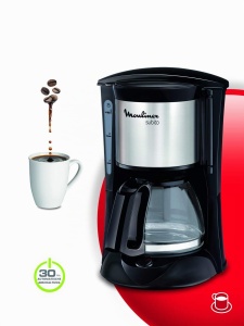 Espressor cafea Moulinex FG150813, 6 cesti, 600W, NegruInox - Img 6