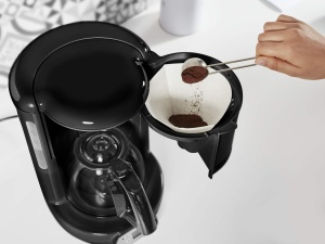 Espressor cafea Moulinex FG380B10, capacitate 1.25L, 1000W, design vintage - Img 6