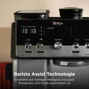 Espressor cafea Ninja Luxe ES301EU, 2-in-1, cu integrat mojar si spumator de lapte - Img 6