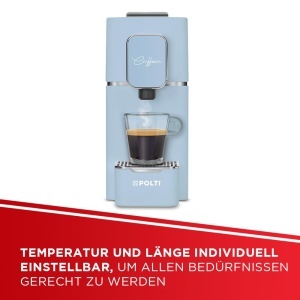 Espressor cafea Polti Coffea S15LB, 0.85L, 19 bar, culoare bleu - Img 4