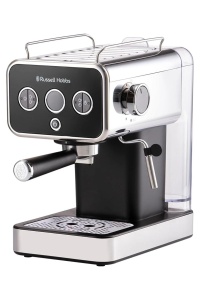 Espressor cafea Russell Hobbs Distinction 15 Bar, inox, negru