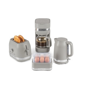 Espressor cafea Salter Rise, 1.5L, 12 cesti, 900W, culoare taupe - Img 6