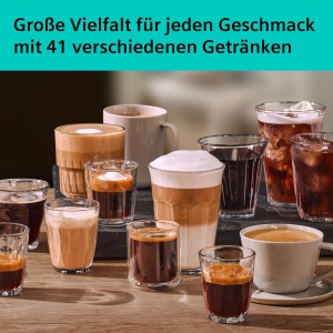 Espressor cafea Siemens EQ700i Aroma, 41 bauturi, touchscreen 5 inch, gri - Img 3