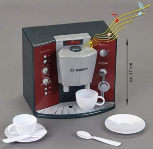 Espressor cafea Theo Klein 9569 Bosch cu sunete, 2 cesti, pentru copii 3 - Img 5