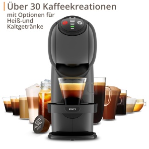Espressor capsule Krups NESCAFE Dolce Gusto Genio S KP243B 15 bar ultra compact Anthracit - Img 2
