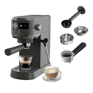 Espressor manual Electrolux Explore 6 E6EC1-6BST Tehnologie Control Caldura Spumare Lapte