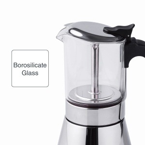 Espressor manual Lacor Siena inox 1810 10 cesti compatibil inductie - Img 4
