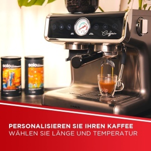 Espressor Polti Coffea G50S 30 setari de rasnire duza profesionala pentru spumare lapte argintiu - Img 7