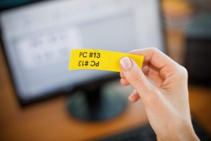 Eticheta Brother FLe-6511, negrugalben, pentru identificare cabluri - Img 3