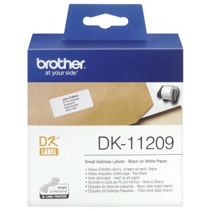 Etichete Adresare Brother DK11209, 29 x 62 mm, 800 bucati, alb