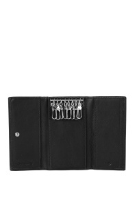 Etui chei Samsonite Attack 2 SLG, 13 cm, din piele naturala, negru - Img 3