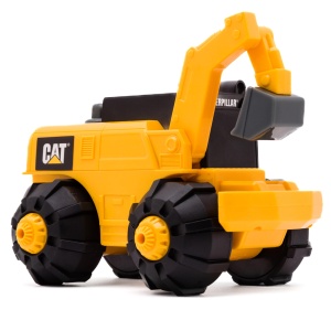 Excavator pentru copii Cat Unstoppable Movers cu roti mari si lumini functionale