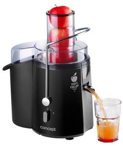 Extractor de sucuri Concept LO7027, 1.8 L, 1000 W, Negru