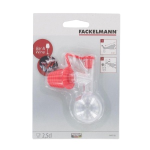 Fackelmann Bouchons Doseurs Capac Dozator pentru Alcool Rosu 25 cl - Img 5
