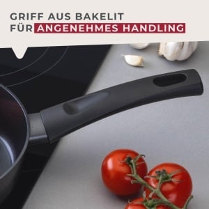 Fackelmann Bratpfanne Highrise 20 cm Negru Ceramica Antiaderenta - Img 6