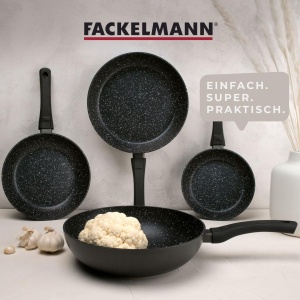 Fackelmann Bratpfanne Marble 20 cm Inductie Antiaderenta AnthracitAlb - Img 9