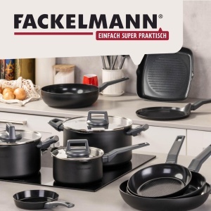 Fackelmann Kochtopf Statement 20cm Aluminiu Recycled Antiaderent Culoare Shadow Black - Img 7