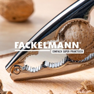 Fackelmann Nussknacker 17cm Zink Argintiu Manere Ergonomice - Img 7