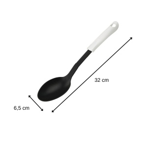 Fackelmann Servierling Arcadalina 32 cm NegruAlb Ideal pentru Vase cu Suprafata Antiaderenta - Img 3