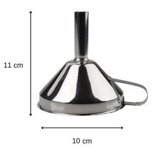 Fackelmann Trichter 10 cm Otel Inoxidabil Argintiu Cu Maner - Img 2