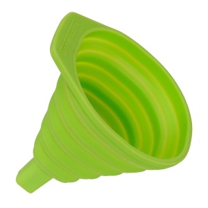 Fackelmann Trichter Faltbar Silicon Verde Compact si Practic