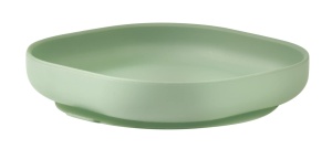 Farfurie copii BEABA cu ventuza silicon 100 rezistenta Salbei Verde