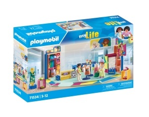 Fashion Store PLAYMOBIL MyLife 71534, 76 piese, pentru copii de la 5 ani - Img 2