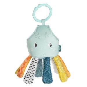 Fehn Badetier Tropfel-Oktopus 050066 Jucarie de Baie pentru Bebelusi si Copii 20 cm