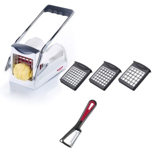 Feliator de cartofi Westmark 118022E6, cu 3 cutite, albantracit