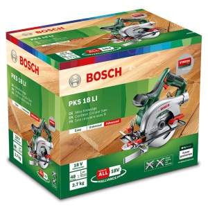 Ferastrau circular cu acumulator Bosch PKS 18 LI (fara baterie, sistem de 18 volti, in cutie) - Img 7