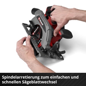 Ferastrau circular cu acumulator Einhell TP-CS 18165 Li BL, 18 V, motor fara perii, lama 165 mm - Img 8