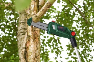 Ferastrau cu acumulator Bosch UniversalChainPole 18, 18V, 2.5Ah, lungime lama 200mm - Img 4