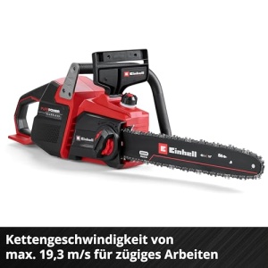 Ferastrau cu lant profesional cu acumulator Einhell GP-LC 36/40 Li BL-Solo (36 V, lungime de taiere 38 cm, fara perii, viteza lant 19 m/s, Autom. lubrifierea lantului, fara baterie) - Img 10