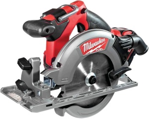 Feronerie circulara Milwaukee M18 BLCS66-0X, 18 V, fara acumulator, culoare rosie