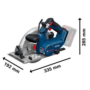 Feronerie cu acumulator Bosch GKS 18V-68-2, putere mare, inclusa lama de taiere - Img 6