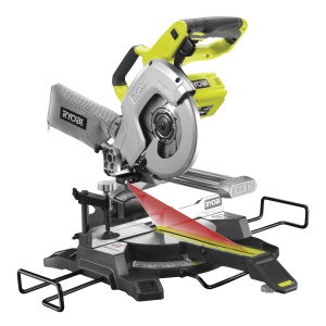 Feronerie cu acumulator RYOBI R18MS216-0, 18V, 70x270mm, cu laser
