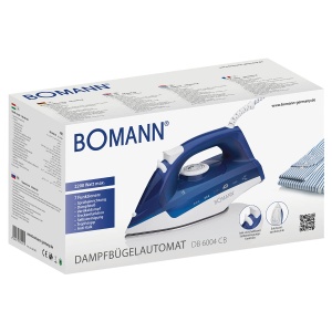 Fier de calcat Bomann DB 6004 CB, 2200W, rezervor 250ml, functie anti-calc - Img 9